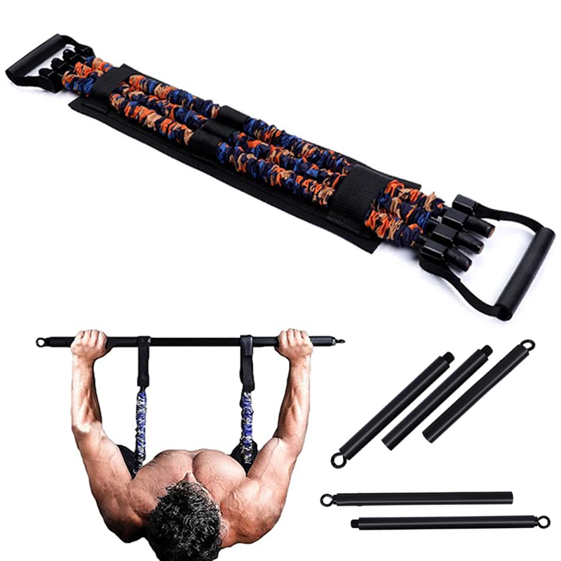 Sports Equipment Game - Adjustable Bench Press Bands Set Fitness