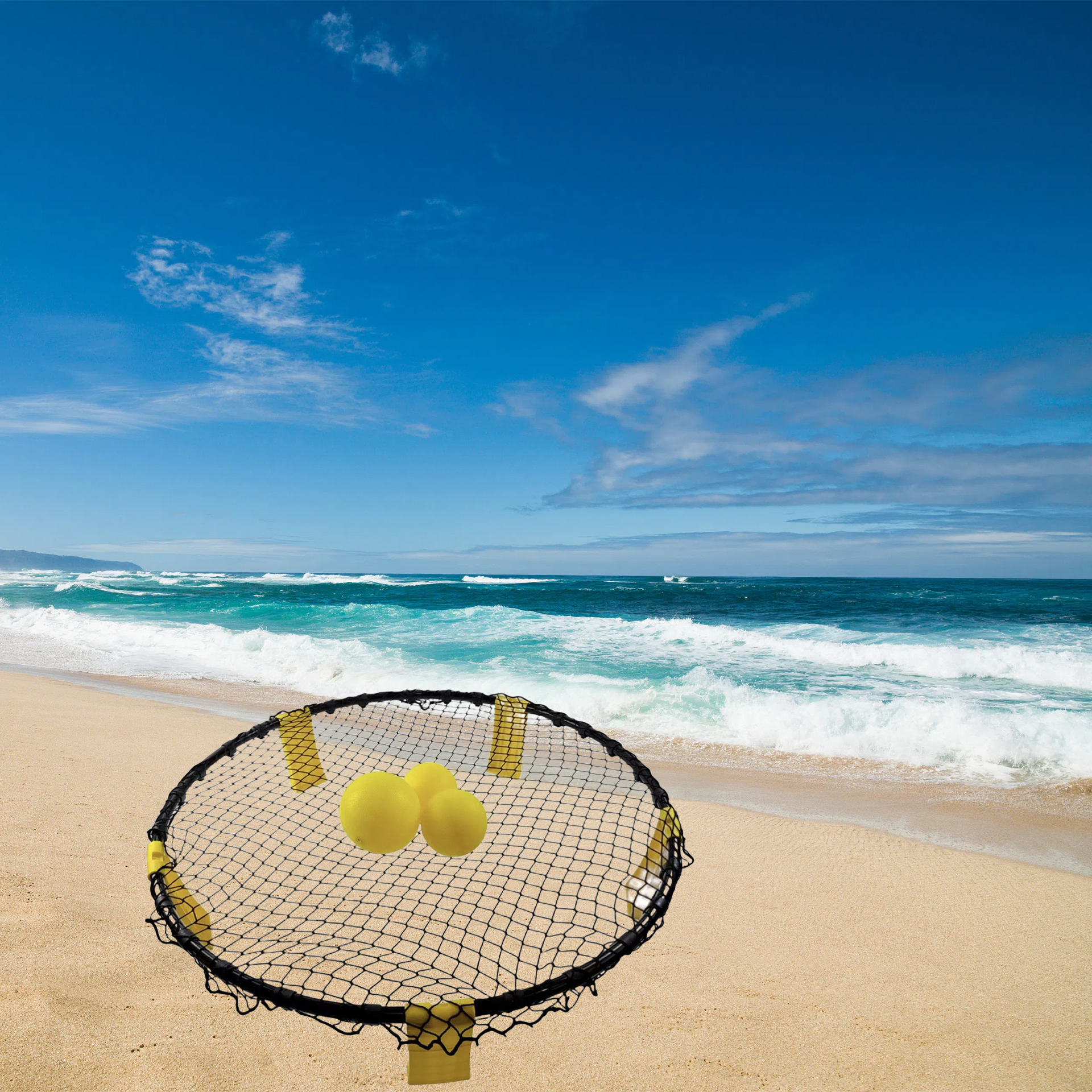 Spike Ball Game - PVC Beach Volleyball Mini Beach Spike