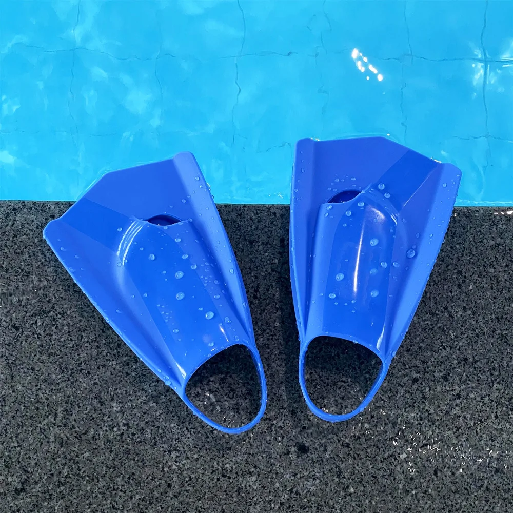 Swim Fin Short Blade - Short Silicone Swim Fins Adults Child
