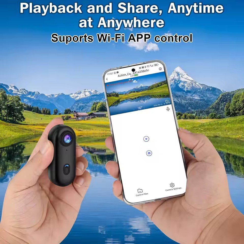 4K thumb camera, equipped with - Sports Equipment Video recension och pris