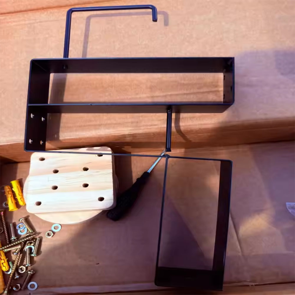 Wood Motorcycle Helmet Holder  - Sports Equipment For Home recension och pris
