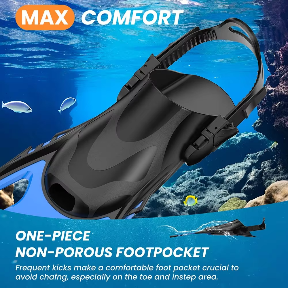 Swim Flippers Snorkel Fins Sho - Swim Fin Short Blade recension och pris