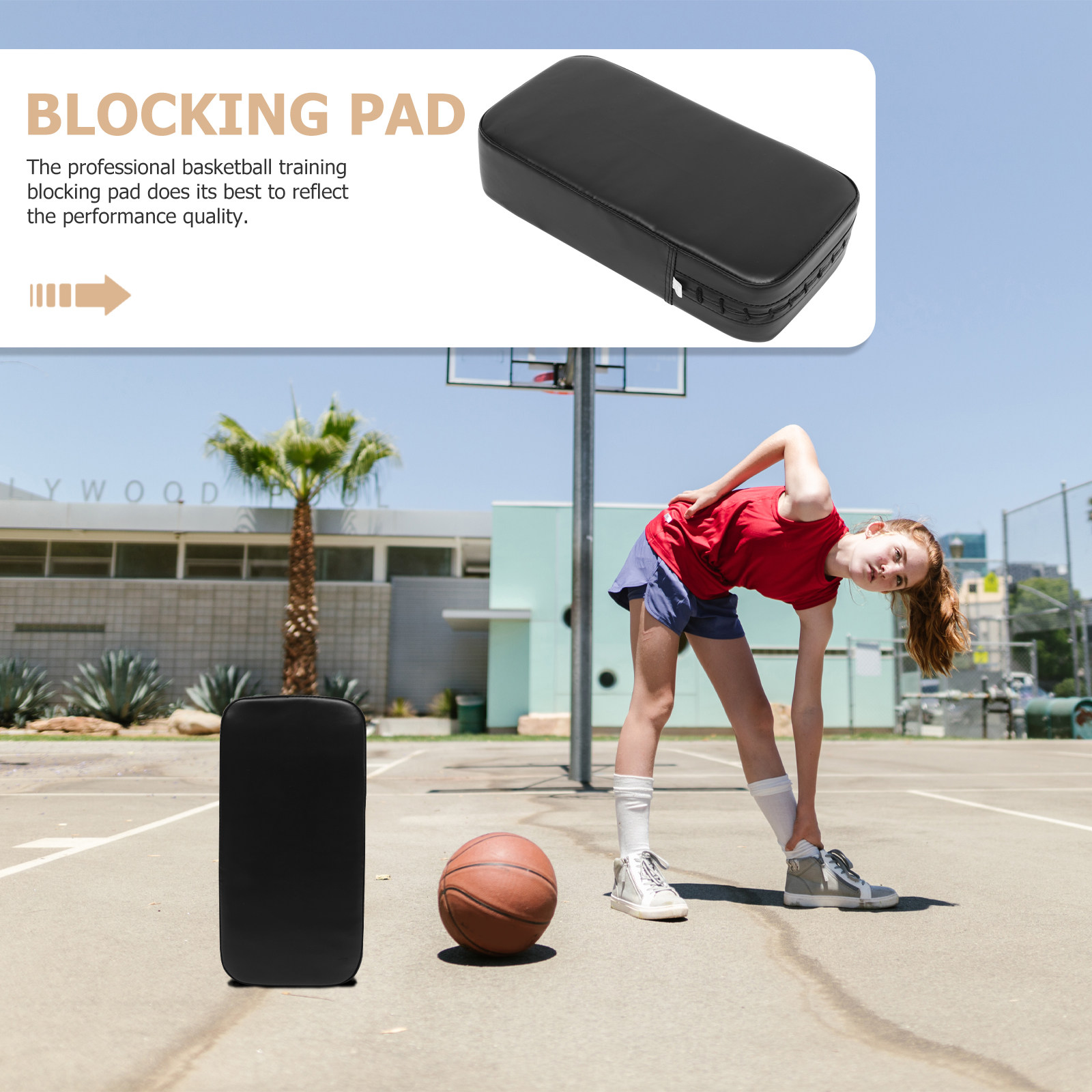 Training Blocking Pad for Bask - Sports Equipment For Home recension och pris