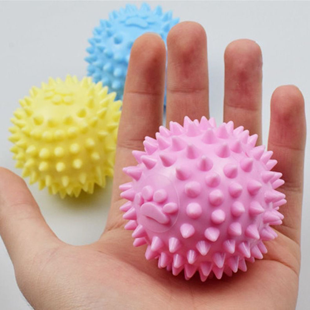 Dog Chew Toy Footprint Spiked  - Spike Ball Game recension och pris