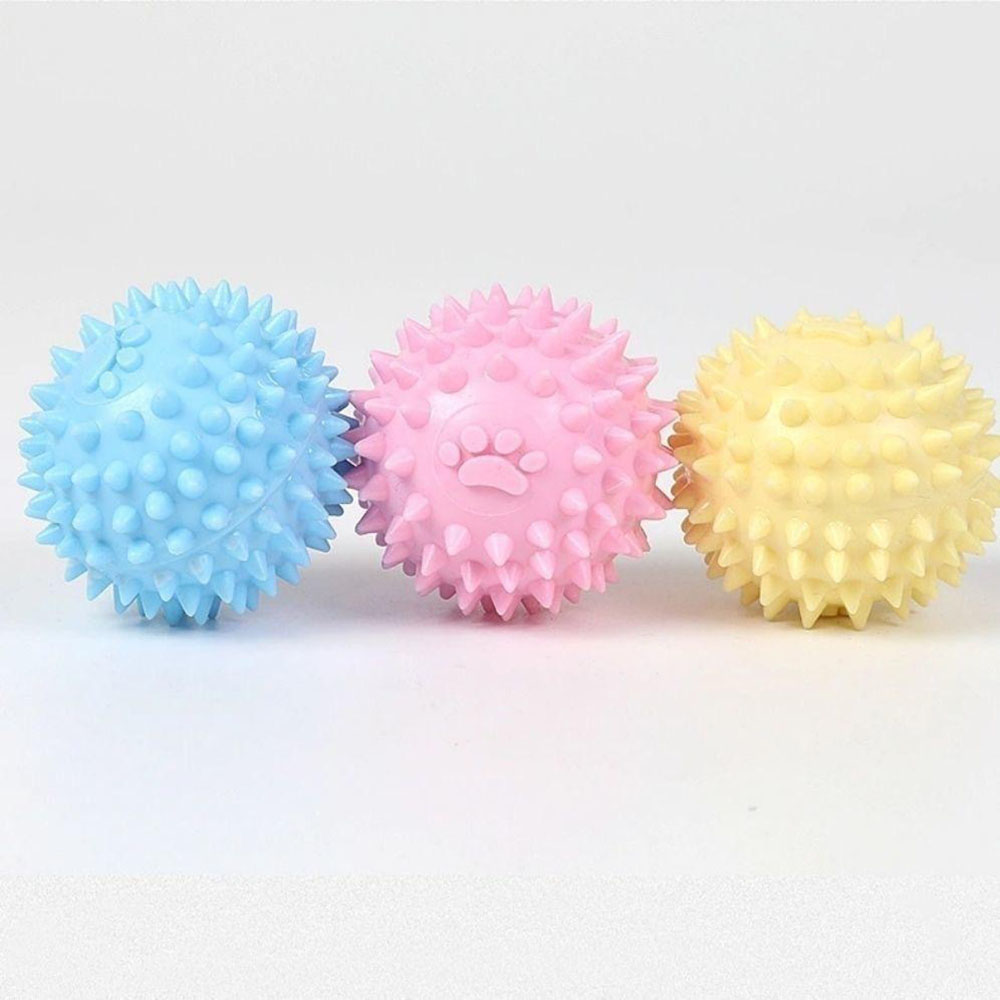 Dog Chew Toy Footprint Spiked  - Spike Ball Game recension och pris