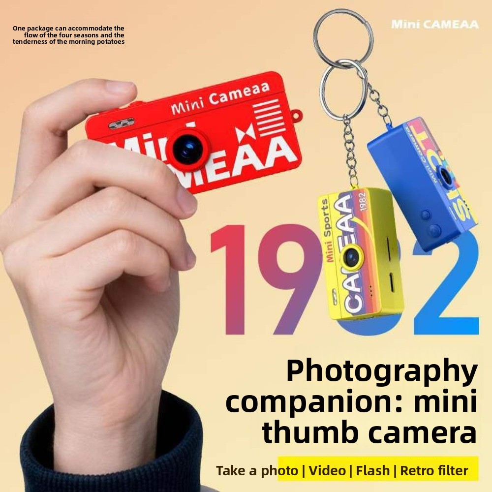 New Retro Thumb Camera Portabl - Sports Equipment Video recension och pris