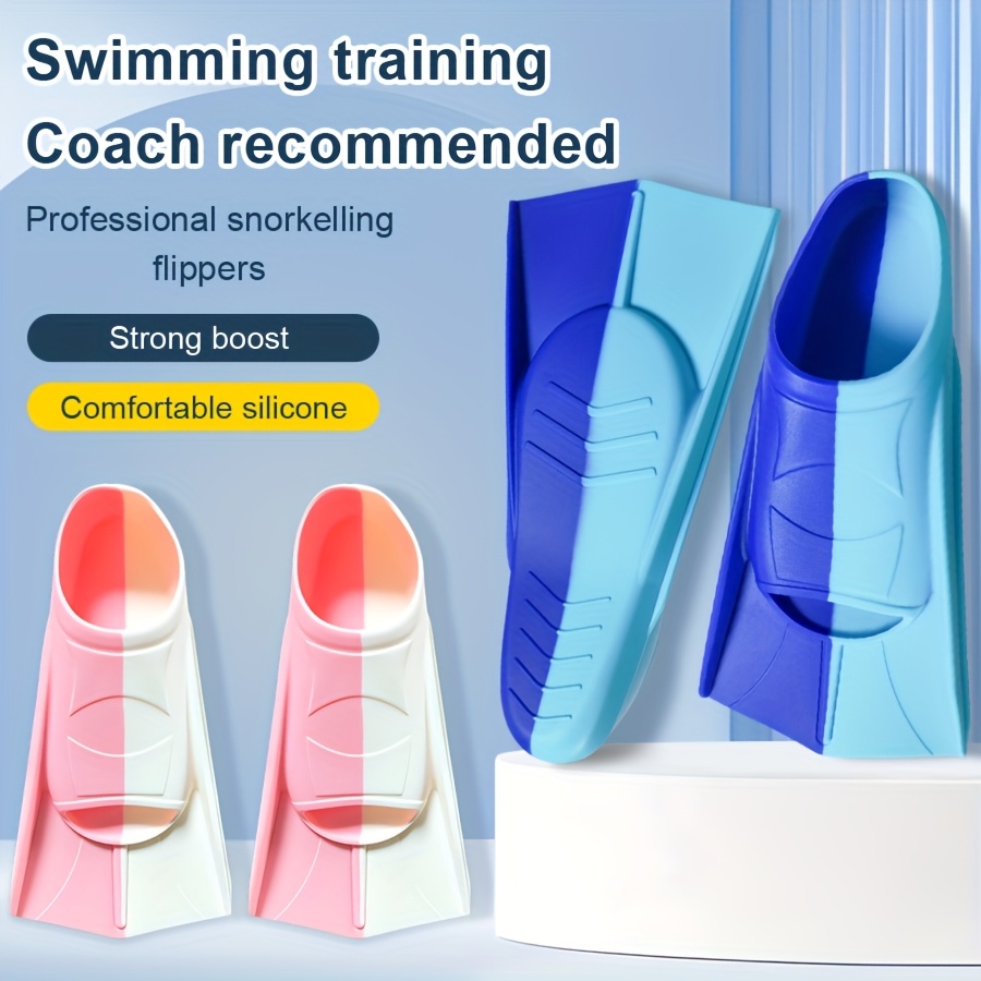 Silicone Swimming Fins Full Fo - Swim Fin Short Blade recension och pris