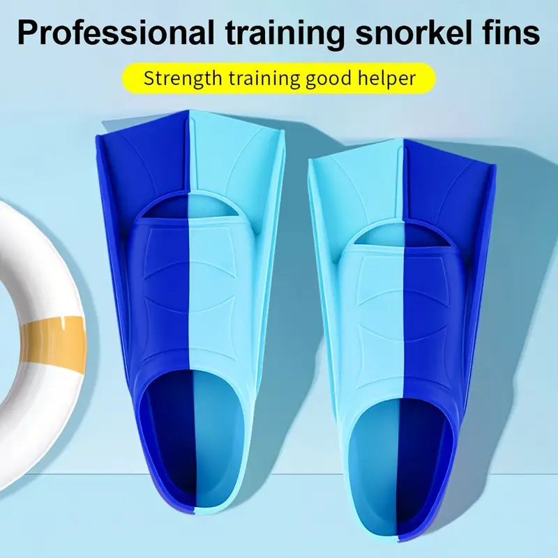 Silicone Swimming Fins Full Fo - Swim Fin Short Blade recension och pris