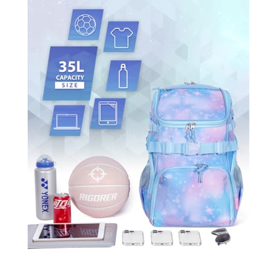 Basketba Backpack Woen Fit Soc - Sports Equipment With A recension och pris