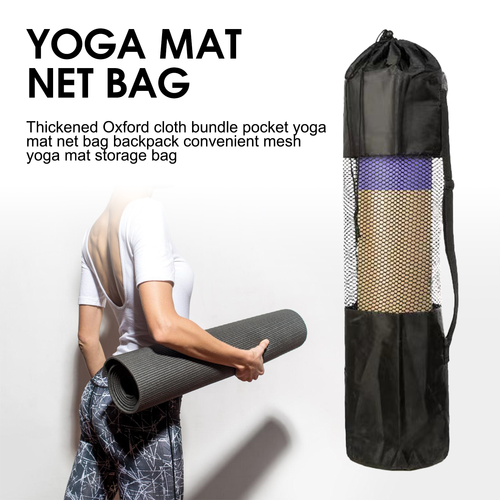 Yoga Mat Bag with Mesh Window  - Sports Equipment Bag recension och pris