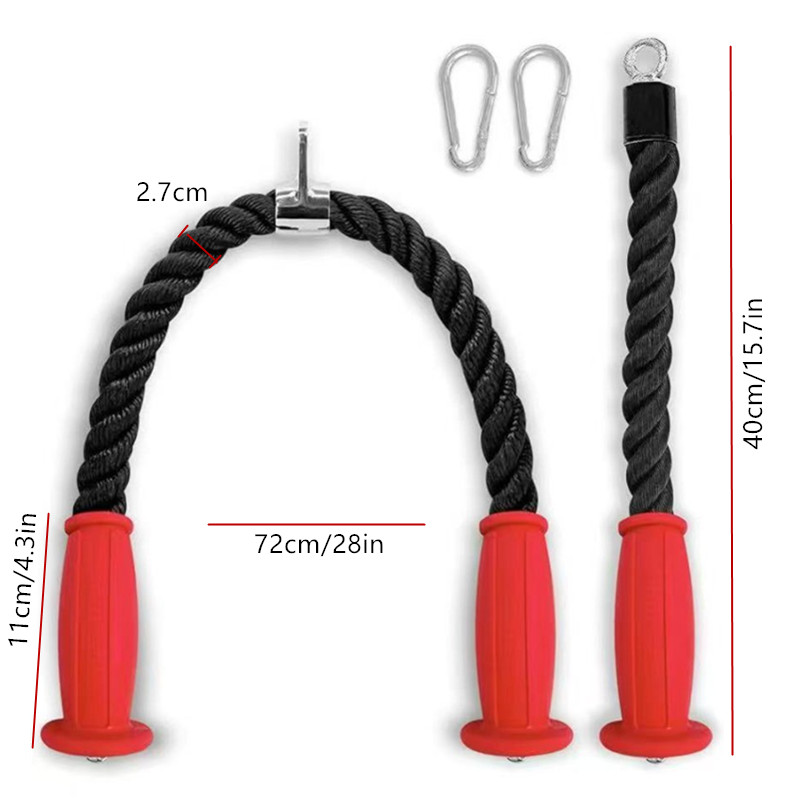 Ergonomic Tricep Ropes Non-Sli - Sports Equipment Game recension och pris