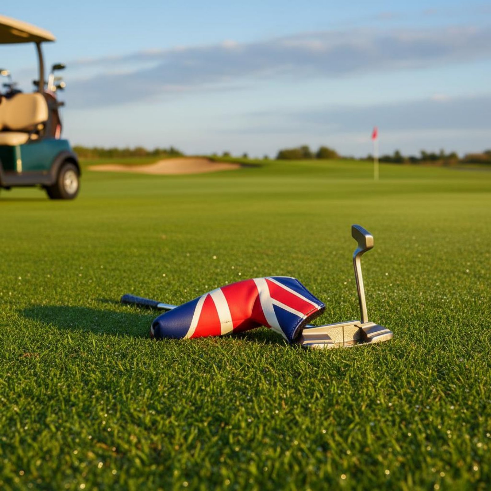UK Flag Putting Club Cover Lon - Sports Equipment With A recension och pris