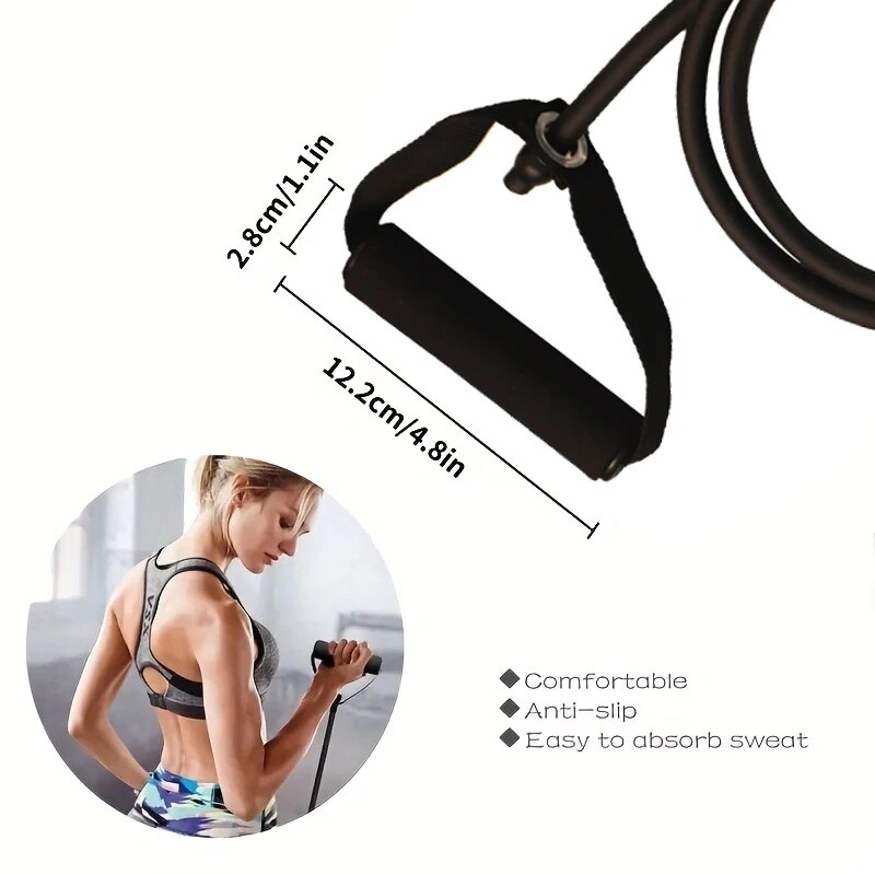 Resistance Bands With Handles, - Sports Equipment Game recension och pris