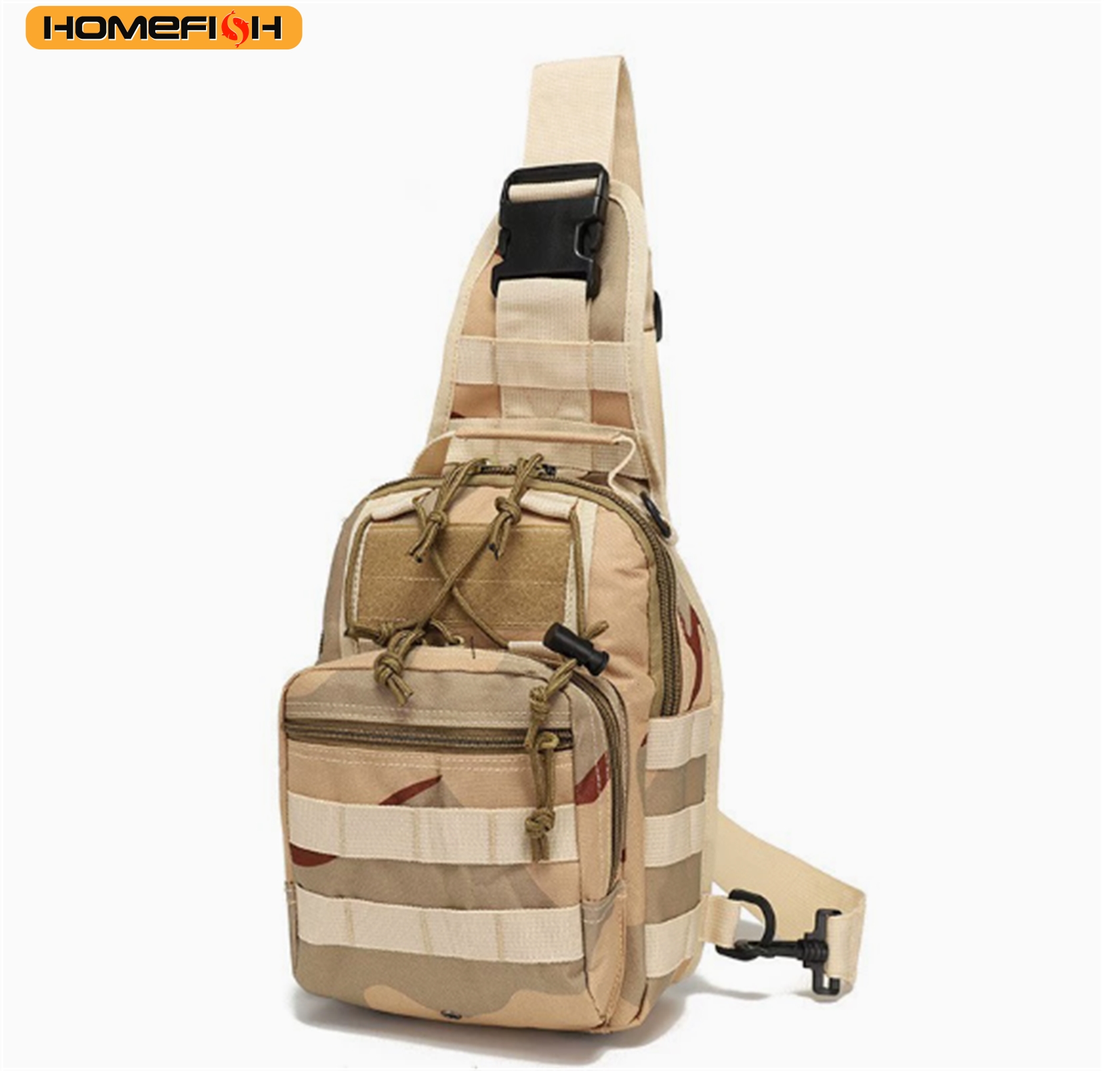 HOMEFISH Tactical Chest Bag fo - Sports Equipment Bag recension och pris