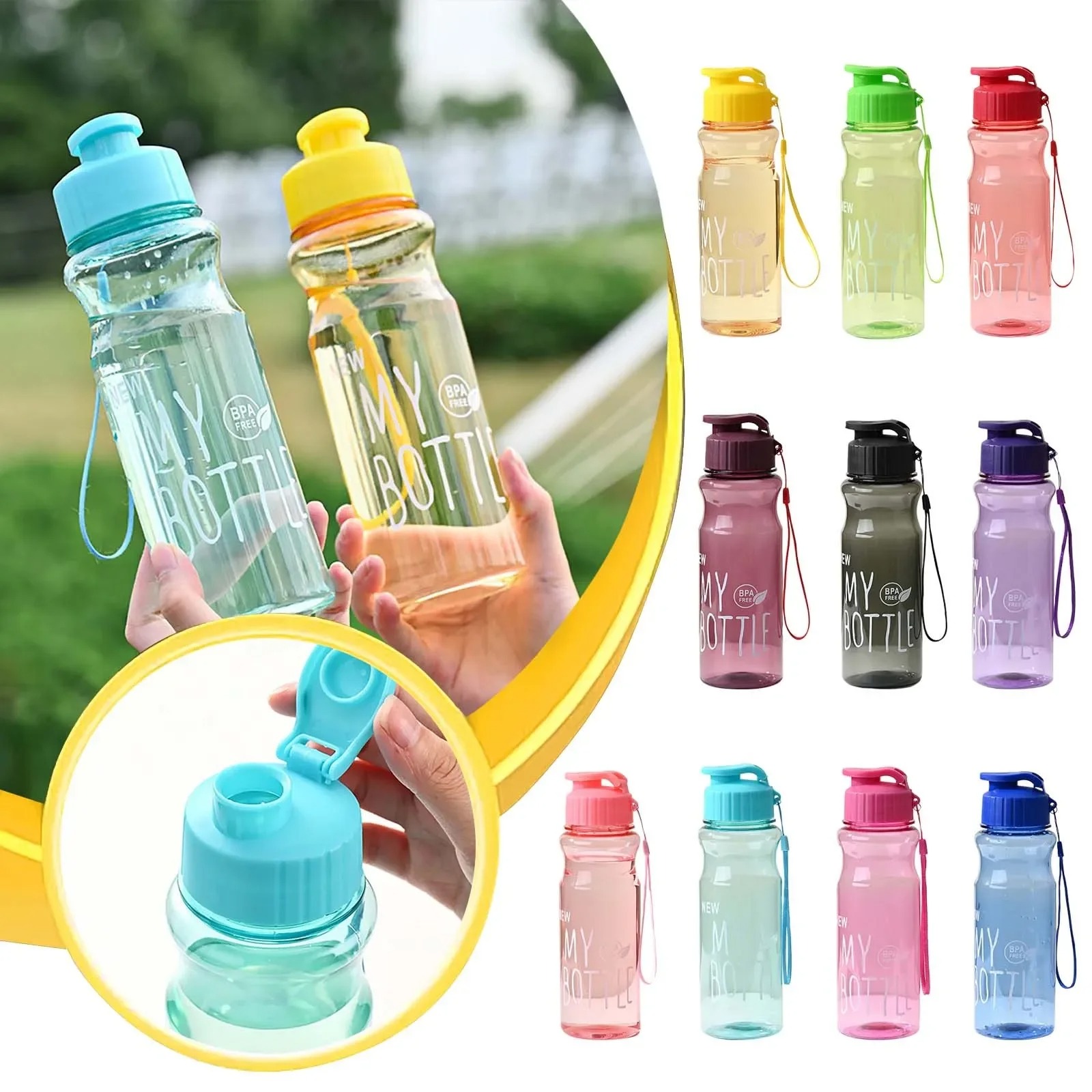 Durable 650ml Plastic Water Bo - Sports Equipment Gift Ideas recension och pris