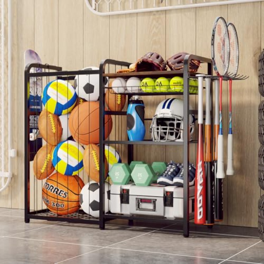 Garage Sports Equipment Organi - Sports Equipment Organizer recension och pris