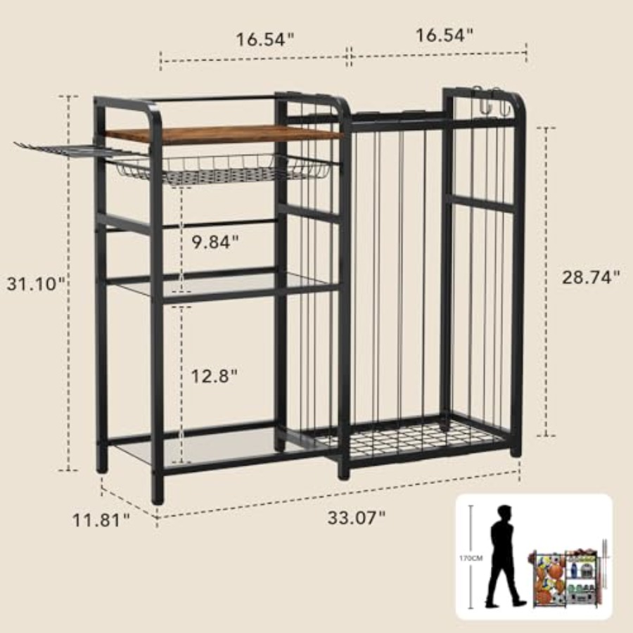 Garage Sports Equipment Organi - Sports Equipment Organizer recension och pris