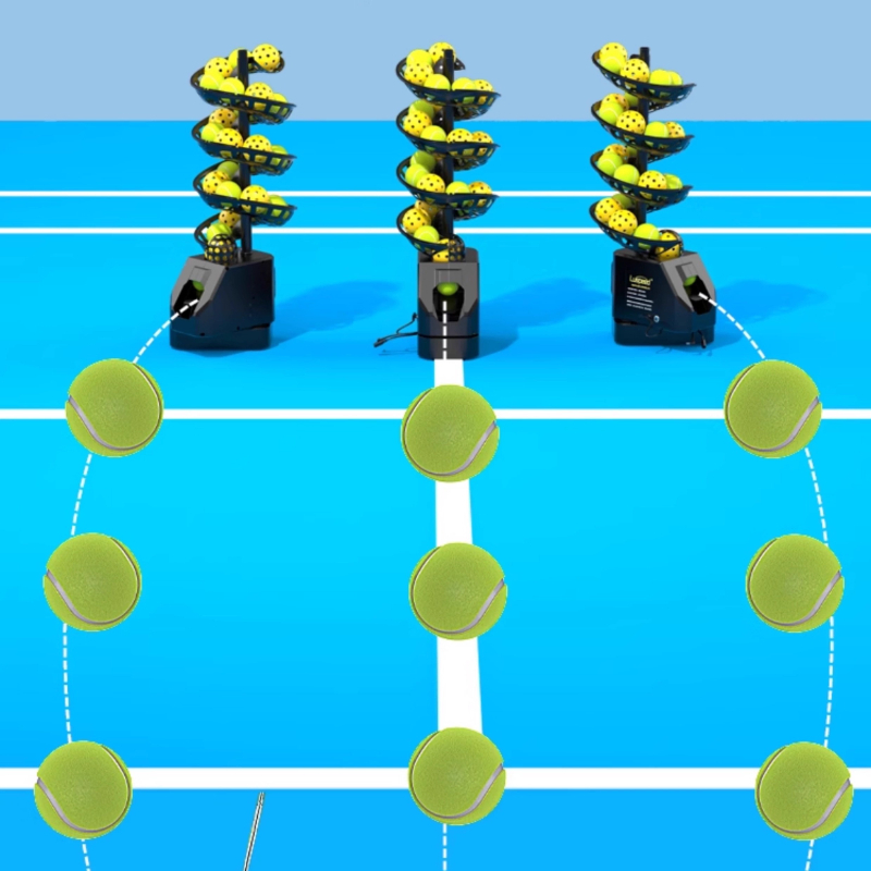 Adjustable Tennis Ball Machine - Sports Equipment For Tennis recension och pris