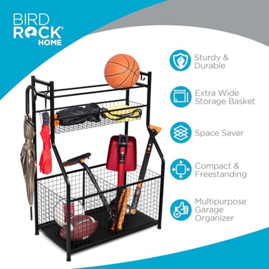 Sports Equipment Ball Organize - Sports Equipment Organizer recension och pris