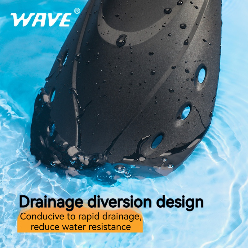 WAVE Adult Swimming Foot Cover - Swim Fin Short Blade recension och pris