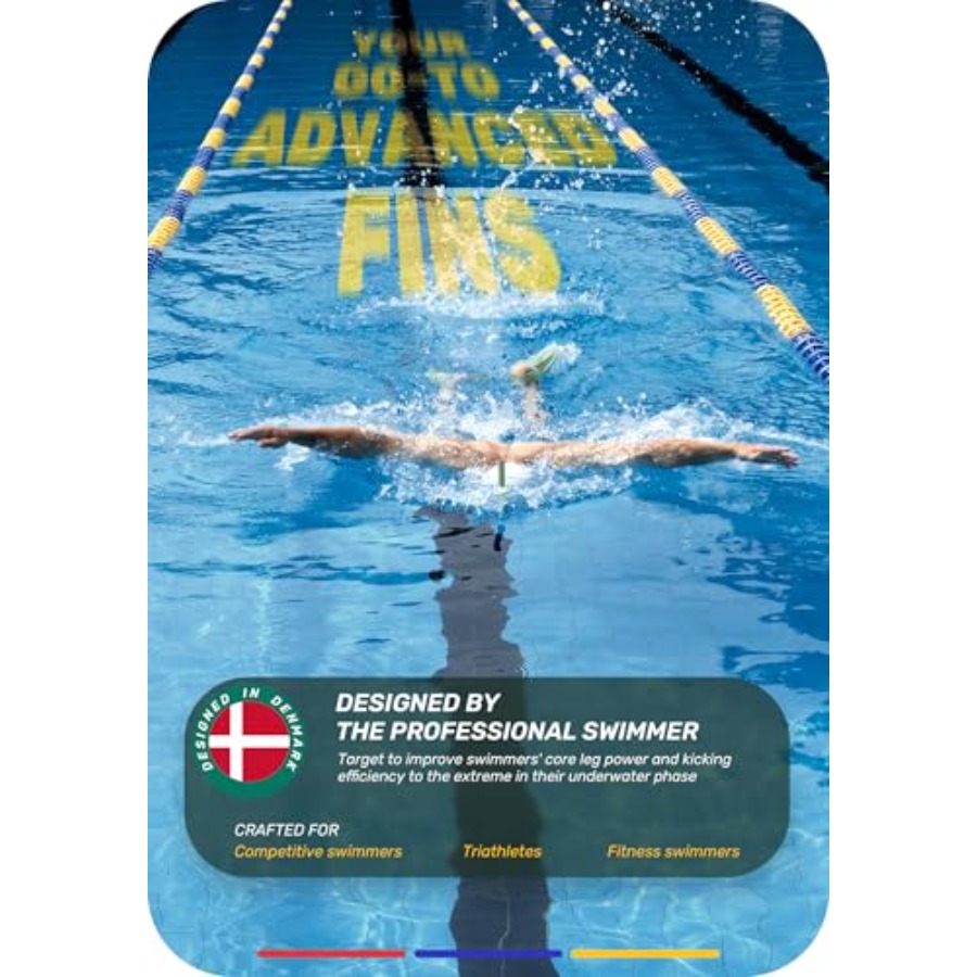 Pro Swim Training Fins for com - Swim Fin Short Blade recension och pris