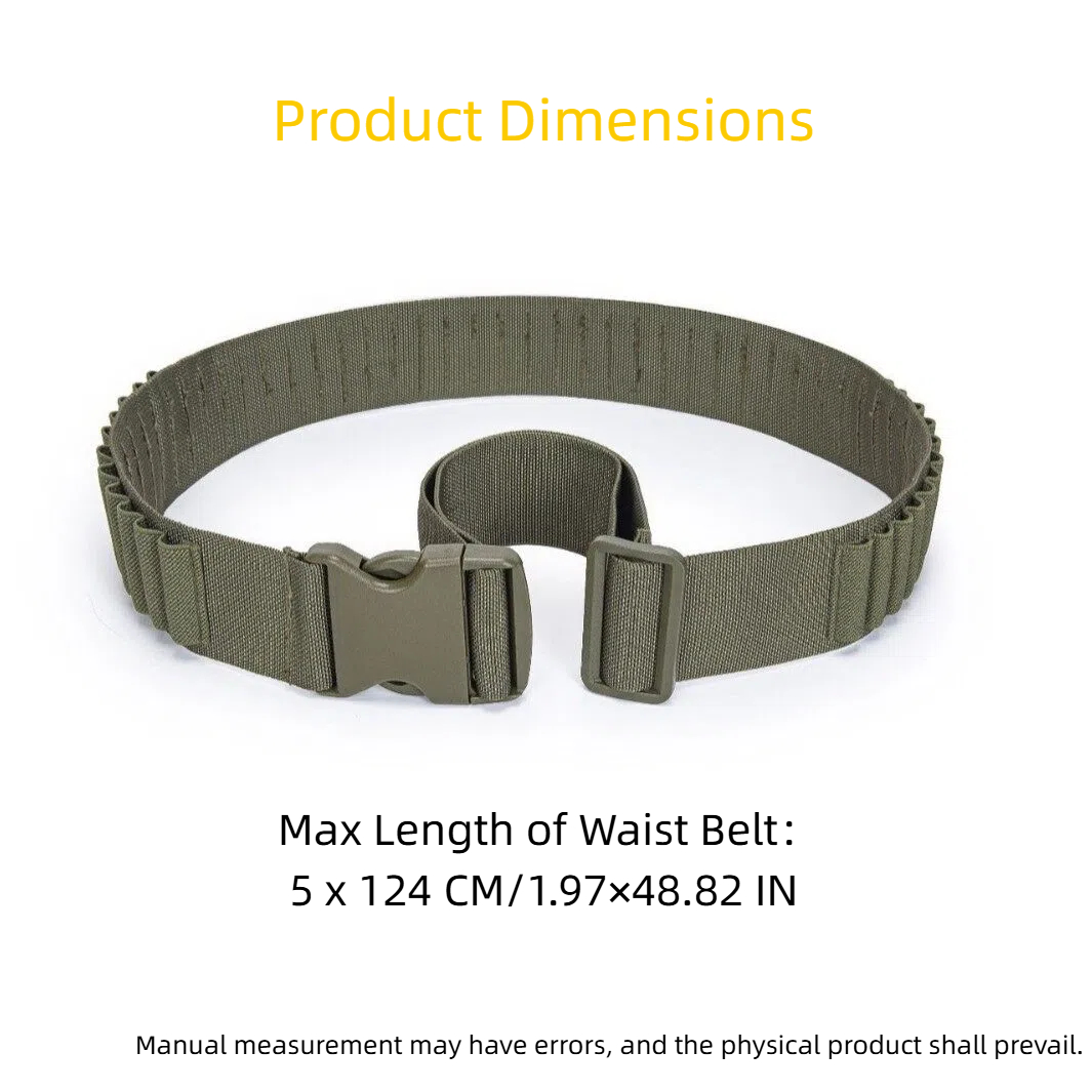 50-Round 5.56 Bullet Belt Tact - Sports Equipment Game recension och pris