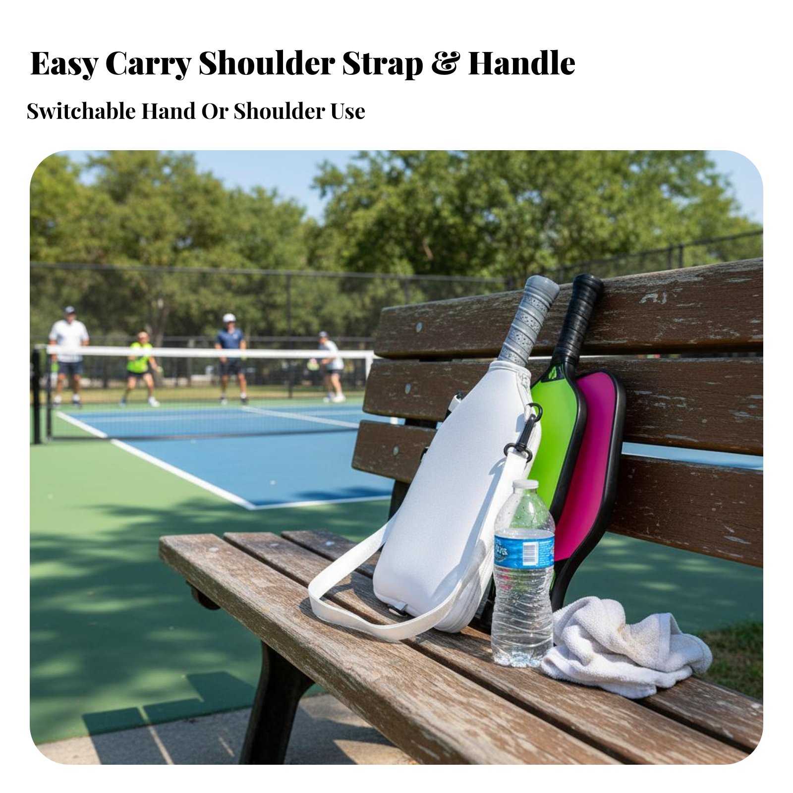 Pickleball Paddle Cover With H - Sports Equipment Bag recension och pris