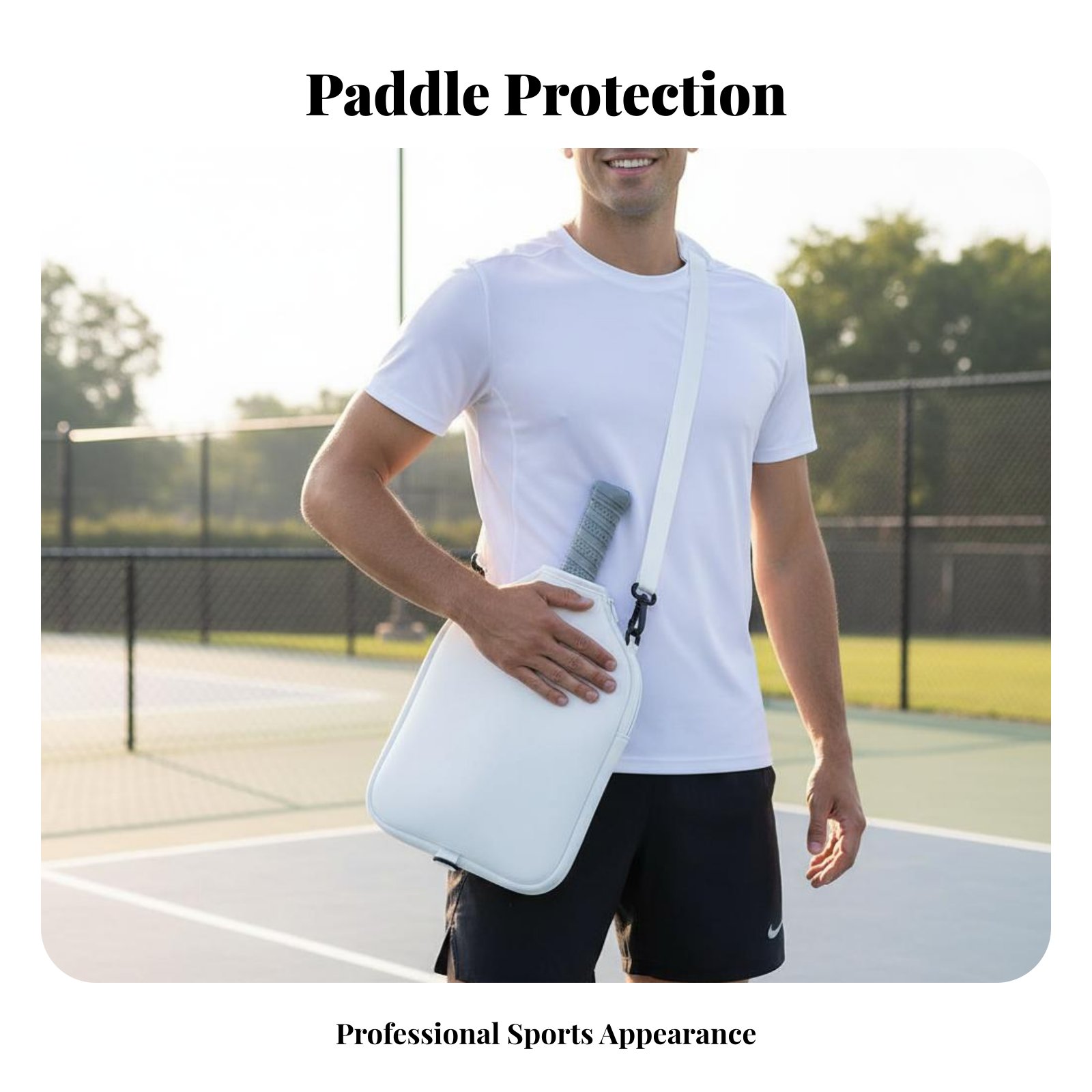 Pickleball Paddle Cover With H - Sports Equipment Bag recension och pris