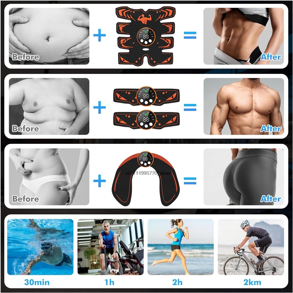 Portable EMS Abdominal Trainer - Sports Equipment Game recension och pris