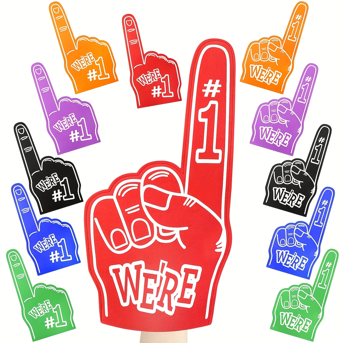 Giant Foam Finger 18 Inch We'r - Sports Equipment Game recension och pris