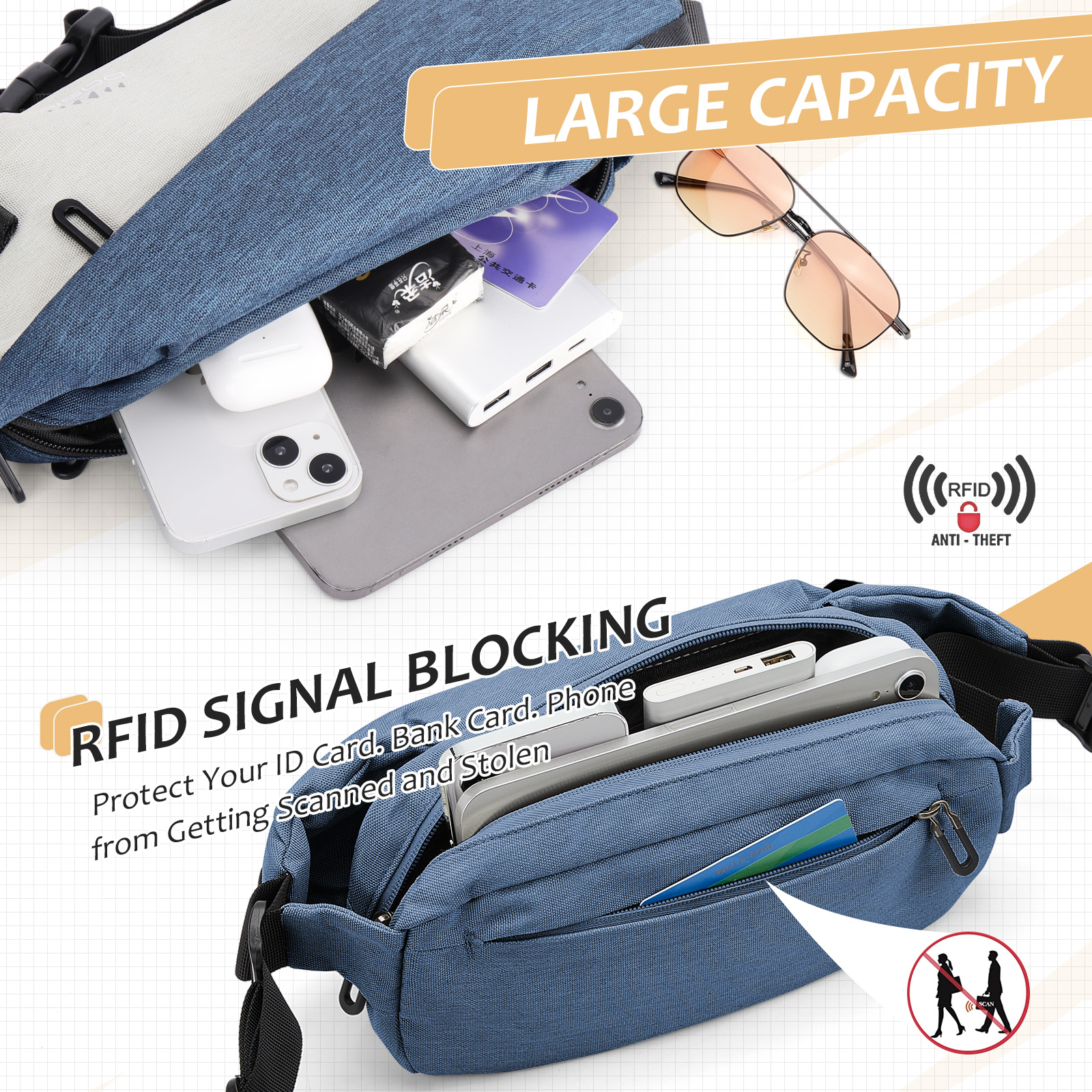 Fashionable Trendy Crossbody B - Sports Equipment Bag recension och pris