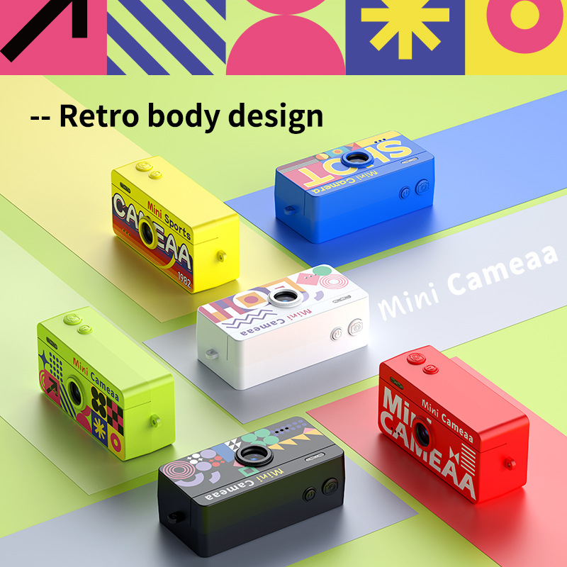 New Retro Thumb Camera Mini Po - Sports Equipment Video recension och pris