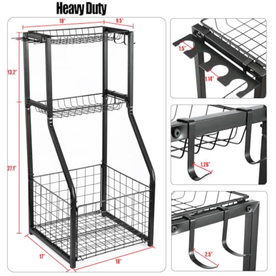 Sports Equipment Organizer for - Sports Equipment Organizer recension och pris